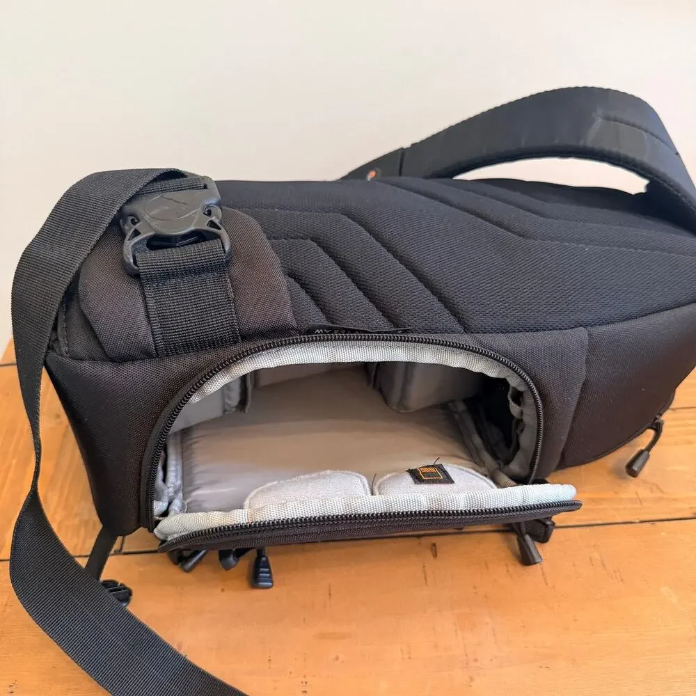Lowepro Slingshot 102 AW Camera Black Bag All Weather DSLR Sling Pack Backpack